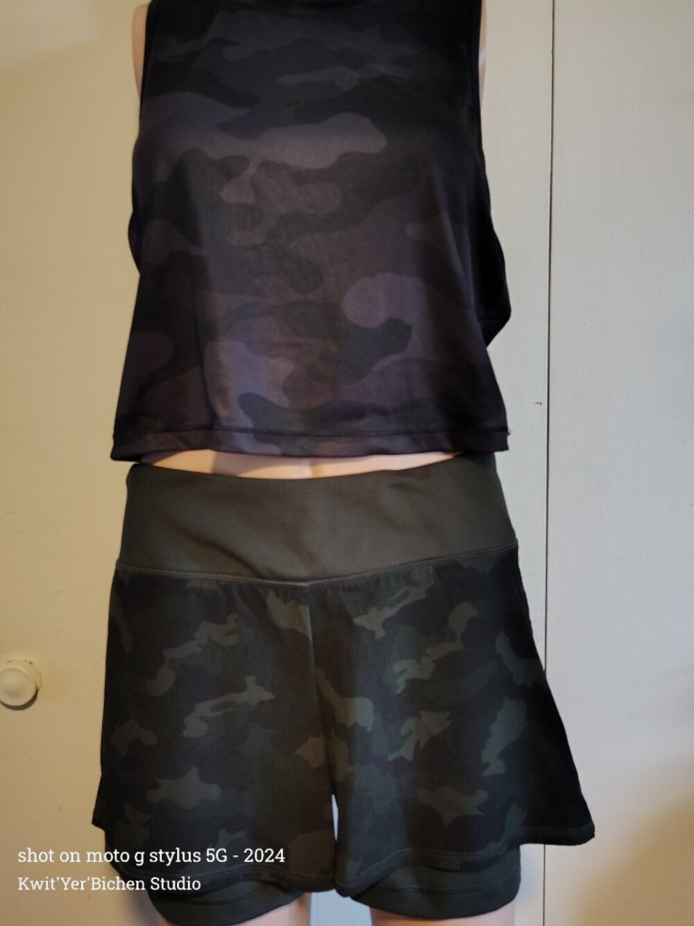 Athletic CAMO Short set 90 Degree's